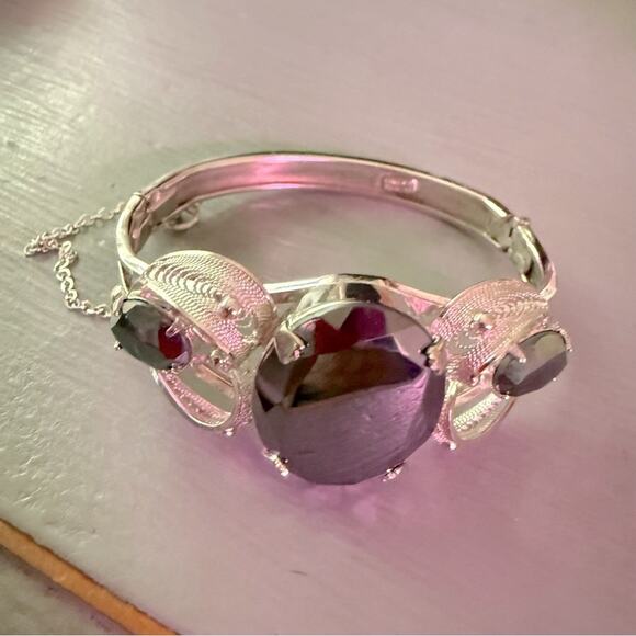 Vintage Sorrento 925 Sterling Silver Bracelet - Picture 10 of 13